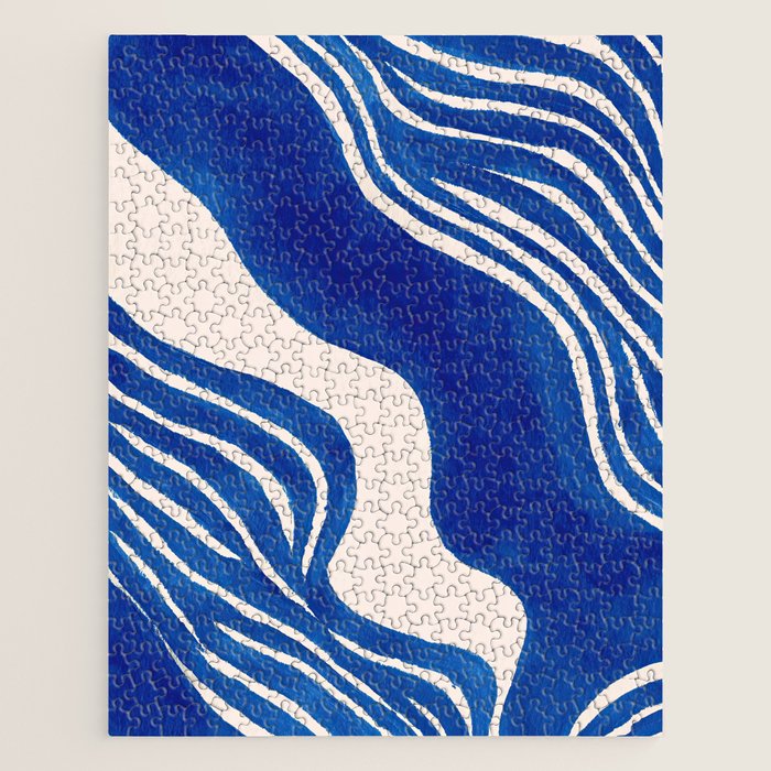 Indigo Flow Jigsaw Puzzle Gallery Image 1