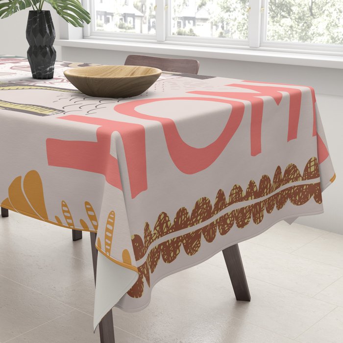 Block print Home Tablecloth Gallery Image 3