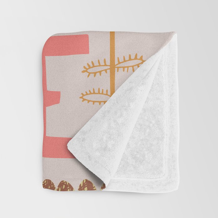 Block print Home Throw Blanket Gallery Image 3