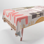Block print Home Tablecloth Gallery Image 1
