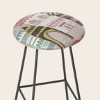 Block print Home Stool Gallery Image 2