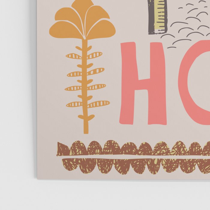 Block print Home Poster Gallery Image 3