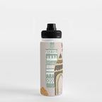 Block print Home Water Bottle Gallery Image 3
