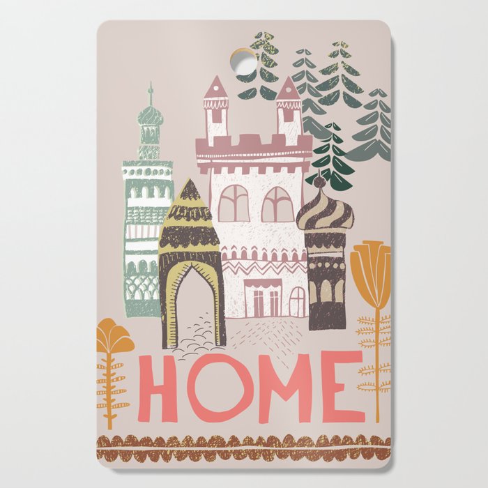 Block print Home Cutting Board Gallery Image 1