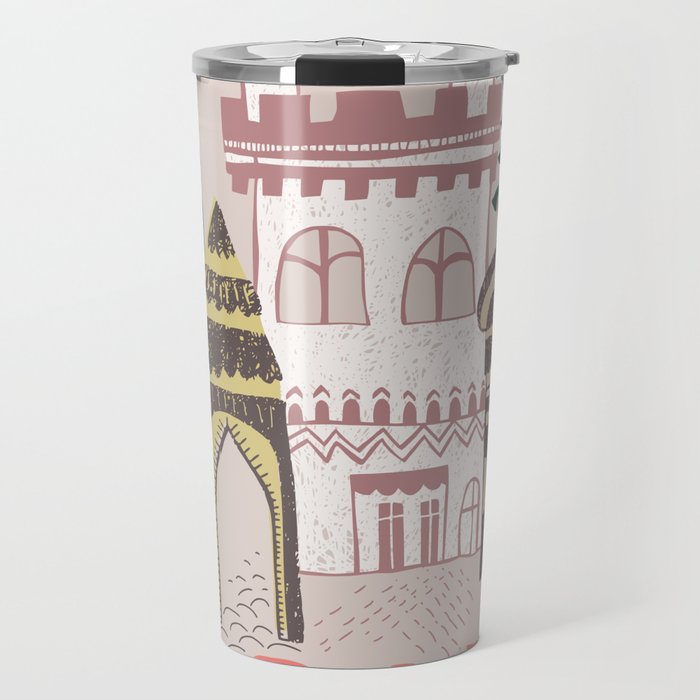 Block print Home Travel Mug Gallery Image 1
