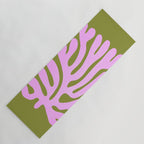 Wasabi & Lavender: Matisse Paper Cutouts 05 Yoga Mat Gallery Image 1