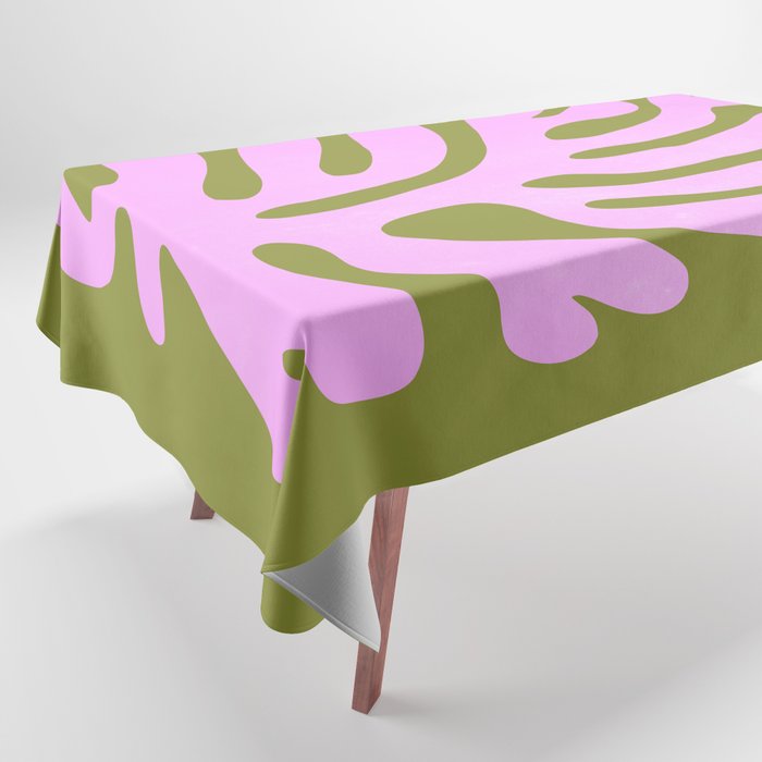 Wasabi & Lavender: Matisse Paper Cutouts 05 Tablecloth Gallery Image 1