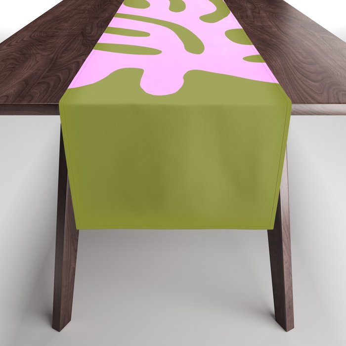 Wasabi & Lavender: Matisse Paper Cutouts 05 Table Runner Gallery Image 1