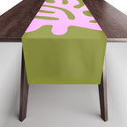 Wasabi & Lavender: Matisse Paper Cutouts 05 Table Runner Gallery Image 1