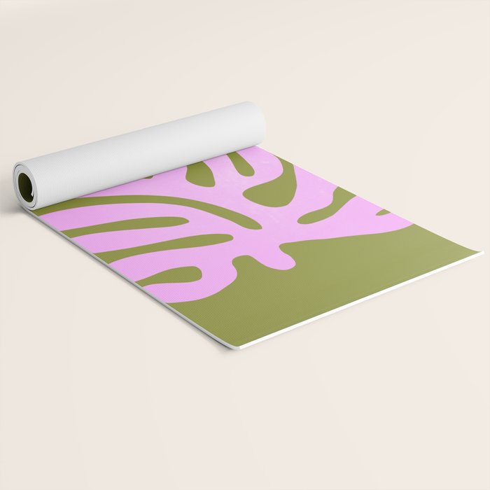 Wasabi & Lavender: Matisse Paper Cutouts 05 Yoga Mat Gallery Image 2