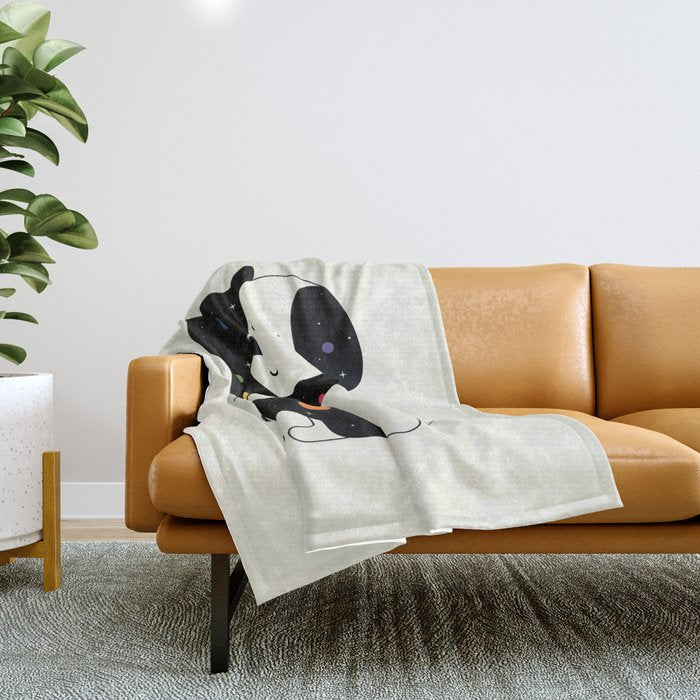 Universal Language Throw Blanket Gallery Image 1
