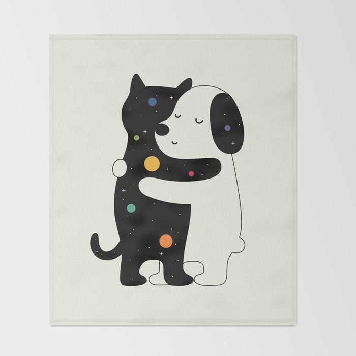 Universal Language Throw Blanket Gallery Image 2