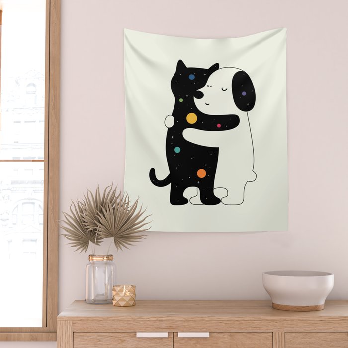 Universal Language Wall Tapestry Gallery Image 2