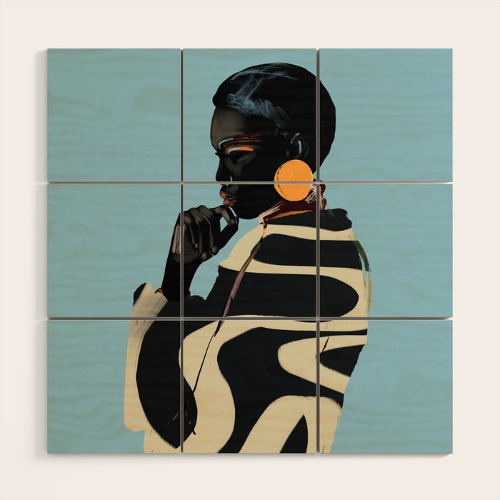 Girl Portrait 33 Wood Wall Art Gallery Image 1