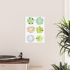 Spring Succulents Poster Gallery Image 2