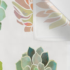 Spring Succulents Wall Tapestry Gallery Image 3