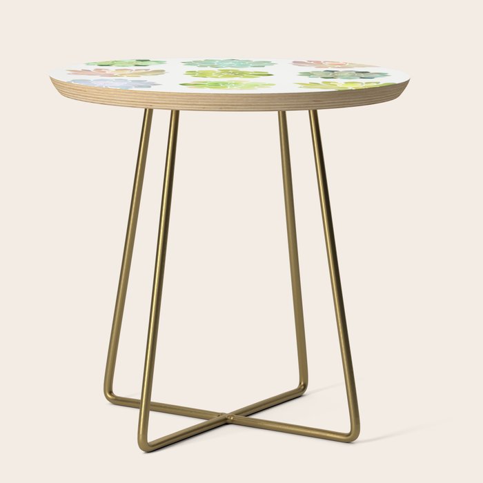 Spring Succulents Side Table Gallery Image 1