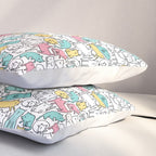 Cute kitties Cats pattern Pillow Sham Gallery Image 3