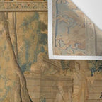 Antique 17th Century Mythological 'Diana and Her Nymphs' Tapestry Wall Tapestry Gallery Image 3