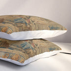Antique 17th Century Mythological 'Diana and Her Nymphs' Tapestry Pillow Sham Gallery Image 3