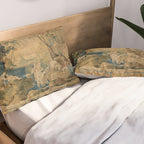 Antique 17th Century Mythological 'Diana and Her Nymphs' Tapestry Pillow Sham Gallery Image 2