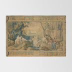 Antique 17th Century Mythological 'Diana and Her Nymphs' Tapestry Rug Gallery Image 2