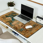 Antique 17th Century Mythological 'Diana and Her Nymphs' Tapestry Desk Mat Gallery Image 2