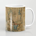Antique 17th Century Mythological 'Diana and Her Nymphs' Tapestry Coffee Mug Gallery Image 1