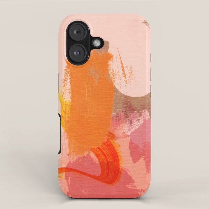 brush strokes abstract 6 iPhone Case Gallery Image 1