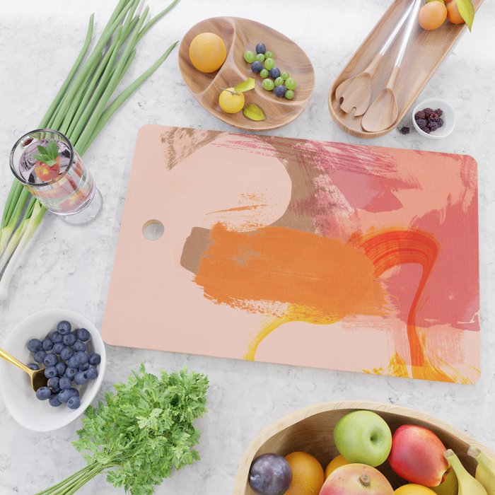 brush strokes abstract 6 Cutting Board Gallery Image 2
