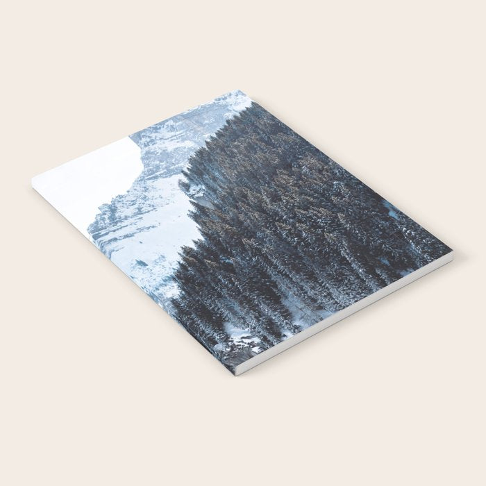 Snowy Mountain Landscape Notebook Gallery Image 1