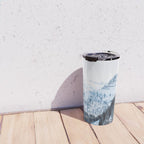 Snowy Mountain Landscape Travel Mug Gallery Image 4