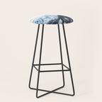 Snowy Mountain Landscape Stool Gallery Image 1