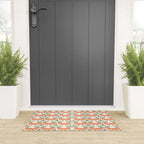 Charming Vintage Bow Pattern A Classic Design for Stylish Creations Welcome Mat Gallery Image 3