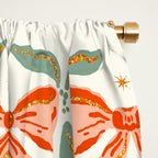 Charming Vintage Bow Pattern A Classic Design for Stylish Creations Window Curtain Gallery Image 2