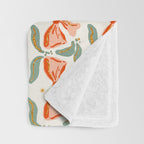 Charming Vintage Bow Pattern A Classic Design for Stylish Creations Throw Blanket Gallery Image 3
