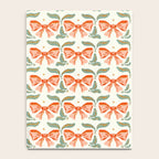 Charming Vintage Bow Pattern A Classic Design for Stylish Creations Notebook Gallery Image 4