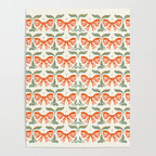 Charming Vintage Bow Pattern A Classic Design for Stylish Creations Poster Gallery Image 4