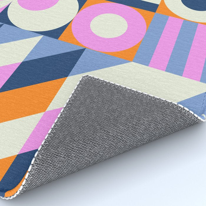 Happy Geometrics Rug Gallery Image 4