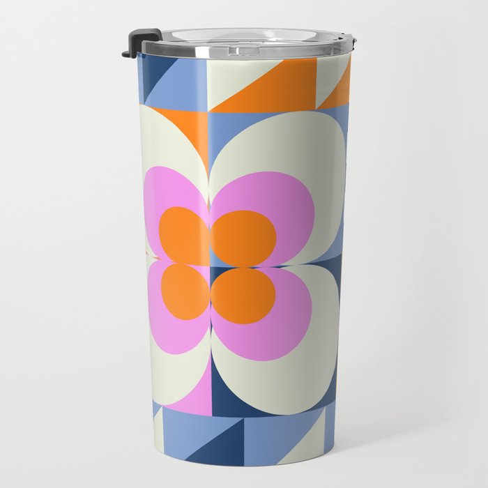 Happy Geometrics Travel Mug Gallery Image 3