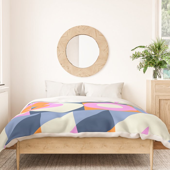 Happy Geometrics Duvet Cover Gallery Image 3