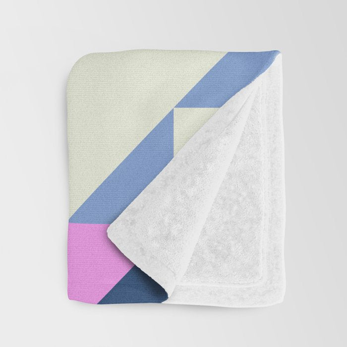 Happy Geometrics Throw Blanket Gallery Image 3