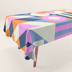 Happy Geometrics Tablecloth Gallery Image 1