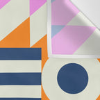 Happy Geometrics Wall Tapestry Gallery Image 3