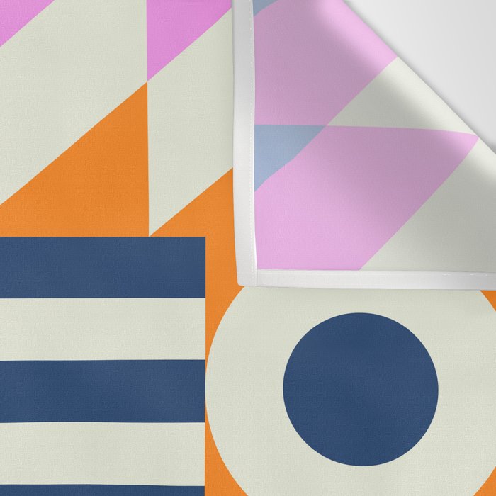 Happy Geometrics Wall Tapestry Gallery Image 3