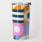 Happy Geometrics Travel Mug Gallery Image 2