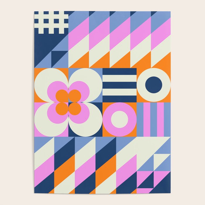 Happy Geometrics Poster Gallery Image 1