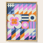 Happy Geometrics Serving Tray Gallery Image 1