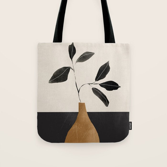 minimal plant 6/2 Tote Bag Gallery Image 1