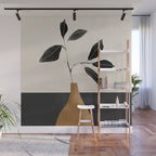 minimal plant 6/2 Wall Mural Gallery Image 1
